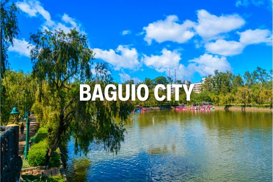 A photo of Burnham Park in Baguio City, the city is one of the best place to live in the country and has a lower cost of living compared to Metro Manila
