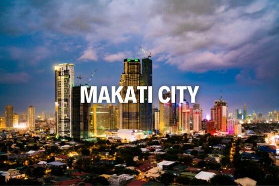 The Makati City Skyline, home to the country's luxury real estate properties - home to mane business process outsourcing offices